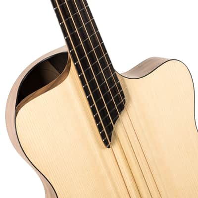 NOVA Rumbler Acoustic Bass Guitar — Double-Top, ARS Back & Sides, 32-34″ Fan-Fret (Handmade in Poland, EU) image 3