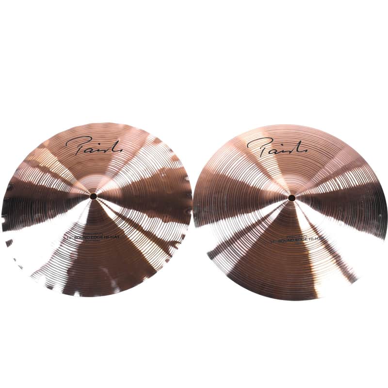 Paiste 14" Signature Precision Sound Edge Hi-Hat Cymbals (Pair) image 1