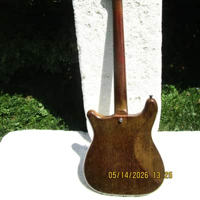 Gibson Epiphone Wilshire Guitar, 1965, Rare Red Fox Finish, 2 Mini HB Pickups. Case, All Original image 10