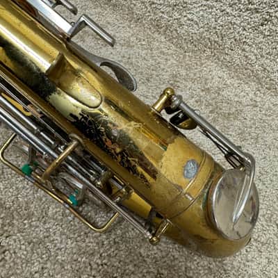 Silvertone Alto Saxophone AS IS image 8