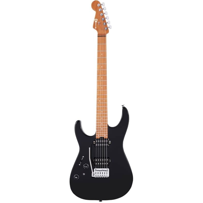 Charvel Pro-Mod DK24 HH 2PT CM Left-handed - Gloss Black (B-Stock) image 1