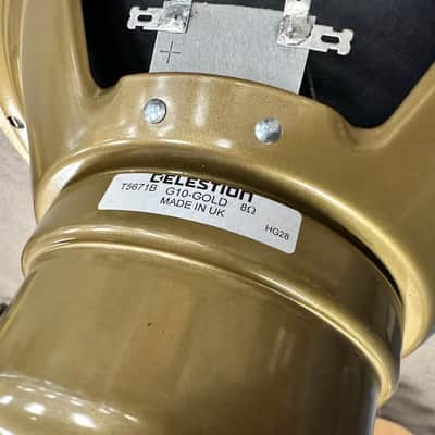 Celestion T5671 G10 Alnico Gold 40-Watt 8-Ohm 10" Speaker image 5