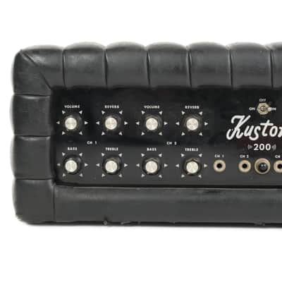 Kustom K200-5 Head Owned by Frank Iero image 4