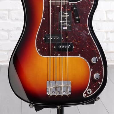 Fender American Vintage II 1960 Precision Bass - 3-tone Sunburst with Rosewood Fingerboard (PBassAV2603TSd3) image 2