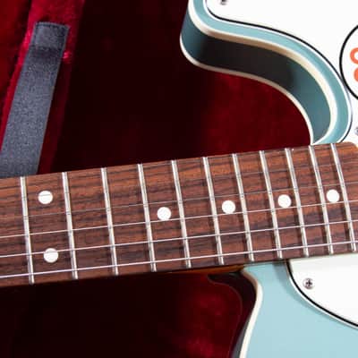 2014 Fender Japan MIJ TL62B ’62 Reissue Telecaster Custom Ocean Turquoise Metallic w/ Tweed HSC image 5
