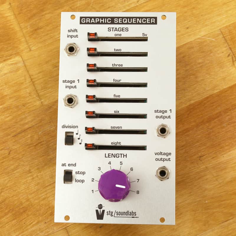 STG Soundlabs Graphic Sequencer - B Stock Eurorack module image 1