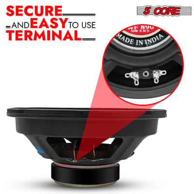 5 Core 8 Inch Car Woofer Audio 4Pcs 1000W 4Ohm Deep Bass Subwoofer Component Loud Speaker System image 9