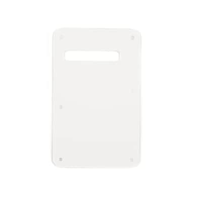 Genuine Fender Backplate for Strat/Stratocaster Guitar, Single Slot, 1-PLY WHITE image 1