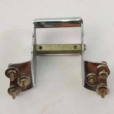 Slingerland Radio King Snare Drum 3Point Butt Gate Bracket Chrome Vintage Guard imagen 4