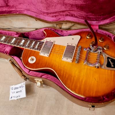 Gibson Les Paul Standard R9 Murphy Aged Joe Satriani Collection 2012 - Cherry Sunburst image 12