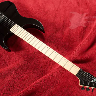 B.C. Rich Gunslinger Prophecy II with Floyd Rose Gloss Black image 4