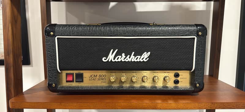 Marshall Studio Classic SC20H "JCM 800 Lead Series" 20-Watt Guitar Amp Head 2019 - Present - Black image 1