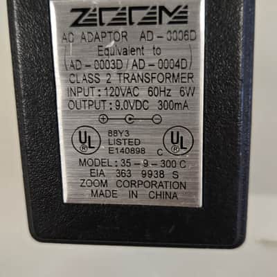 Genuine Zoom AD-0006D AC Adapter Power Supply image 6