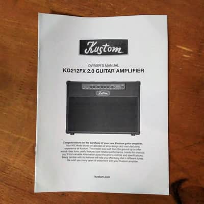Kustom KG212FX Amp image 10