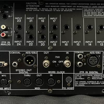 Yamaha O2R Digital Recording Console 24 Channel Mixer with Meter Bridge & 3 Cards image 13