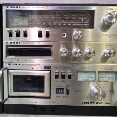 Telefunken HiFi Studio 1M Rare Vintage Cassette Boombox 220V Serviced Warranty image 12