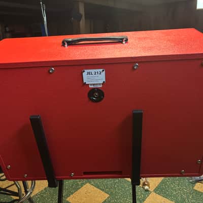 Friedman JEL-212 Jake E. Lee Signature 130-Watt 2x12" Guitar Speaker Cabinet 2024 - Present - Red image 5