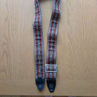 Vintage 60’s / 70's ACE 2" Wide Guitar Strap Original Made in USA image 2