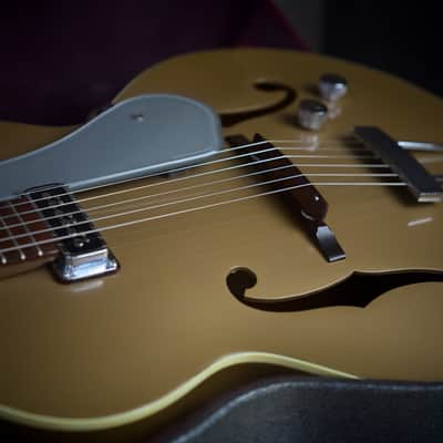Holy Grail Vintage 1956 Gretsch Jaguar Tan 6184 Electromatic Corvette Hollowbody image 2