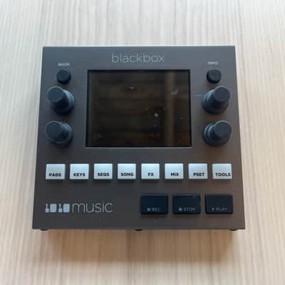 1010 Music Blackbox Desktop Compact Sampling Studio 2016 - Present - Black image 1