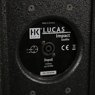HK Audio Lucas Impact PA - 2 Tops - Active Sub **COLLECTION ONLY** - 2nd Hand image 15