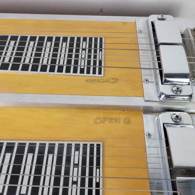 1957 Rickenbacker 518 8/8/8 Triple Neck Console Steel Guitar - Natural With OHSC image 14