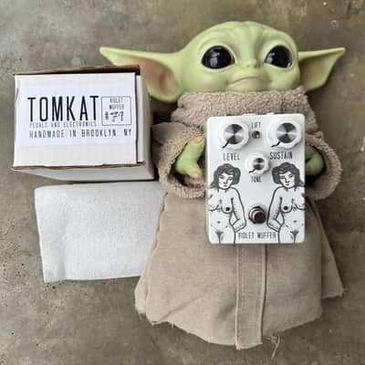 TomKat Pedals Violet Muffer Fuzz Pedal w/Box *Nude Graphic image 1