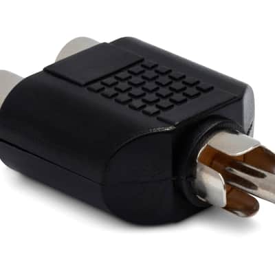 Hosa GRF-398 Dual RCA to RCA Adapter image 1