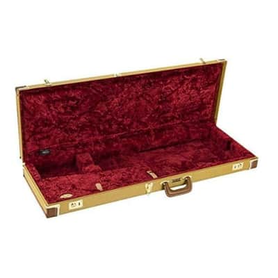 Fender Classic Series Wood Case for Statocaster/Telecaster (Tweed) image 2