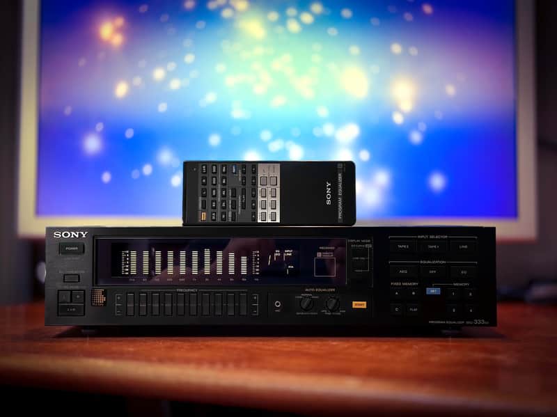 SONY SEQ-333ES Premium ES Vintage Stereo Graphic Equalizer | Reverb