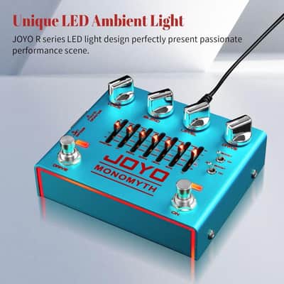 Brand New Joyo R-26 Bass Guitar Pedals Overdrive Amp Simulator Effect Pedal EQ Noise Reduction w/Free 9v Power Supply image 1