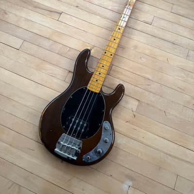 1978 Musicman Stingray Bass Guitar Mocha image 1