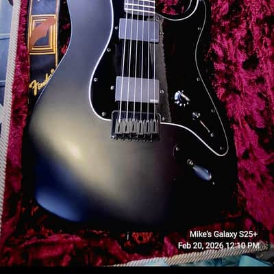 Fender Jim Root Signature Stratocaster 2018 Flat Black Excellent Condition image 1