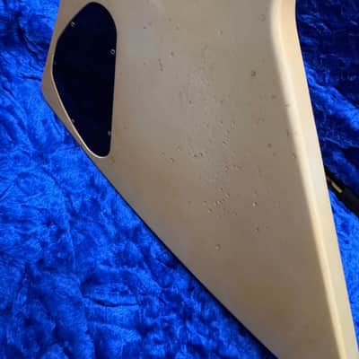 Metallica JAMES HETFIELD Gibson Explorer  1985 Alpine White MORE BEER image 7