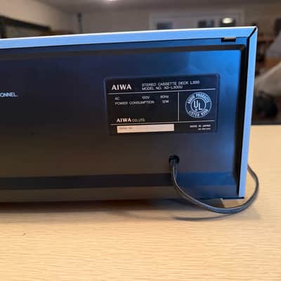 Aiwa L300 AD-L300 U Vintage Stereo Cassette Deck FRESHLY Serviced New Belts Rare image 11