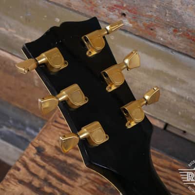 1984 -Gibson Les Paul Custom Ebony with factory Kahler Trem image 10