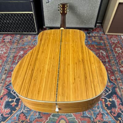 Yamaha FG B1N Bamboo Dreadnaught Acoustic - 1990 image 13