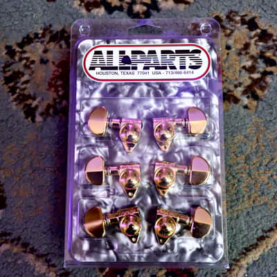 Grover Rotomatic Tuning Machines 3x3 102-18 Series - Gold image 1