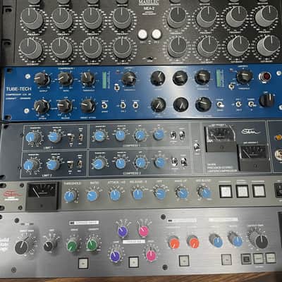 Tube-Tech LCA 2B Dual Channel Tube VCA Compressor / Limiter 2010s - Blue image 1
