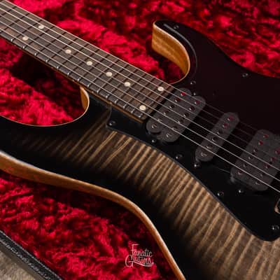 Tom Anderson Guardian Angel - Natural Black Burst #10-11-25A image 8