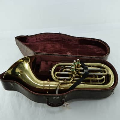 Besson Imperial 4-Valve Compensating Euphonium Front Action SN 143871 EXCELLENT image 1