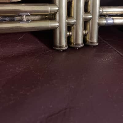 Olds Ambassador A-10 (Los Angeles) Bb Trumpet (1949) SN 40324 (rare) (new lacquer - clear coat) image 18