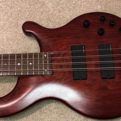 Dean Rhapsody 8-String Bass 2010 - Natural Bubinga image 5