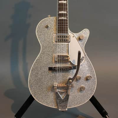 Gretsch G6129T Sparkle Jet Silver Sparkle w/Case (1996) - Used image 2