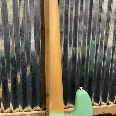 Fender American Performer Jazz Bass with Maple Fretboard 2018 - Present - Satin Surf Green image 5