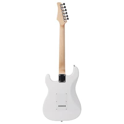 OEM White 6-String ST Electric Guitar – Basswood Body, S-S-S Pickups, Rosewood Fingerboard + Gig Bag 2025 - White image 3