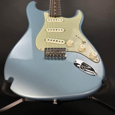 Fender Custom Shop 1959 Stratocaster Hardtail Time Capsule - Aged Blue Agave image 3