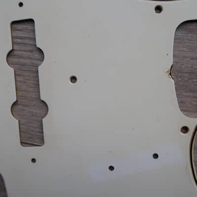 Fender Jazz Bass Pickguard 65 USA Vintage 62 thru 71 Lower finger rest 60's AVRI image 13