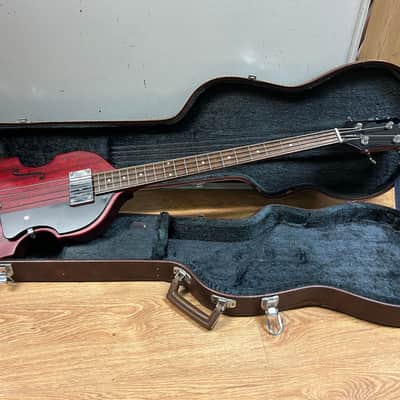 Epiphone EB-1 Satin Cherry 1999 Electric Bass image 1