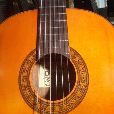 Vintage El Degas Classical Acoustic Guitar Model F4C MIJ image 6